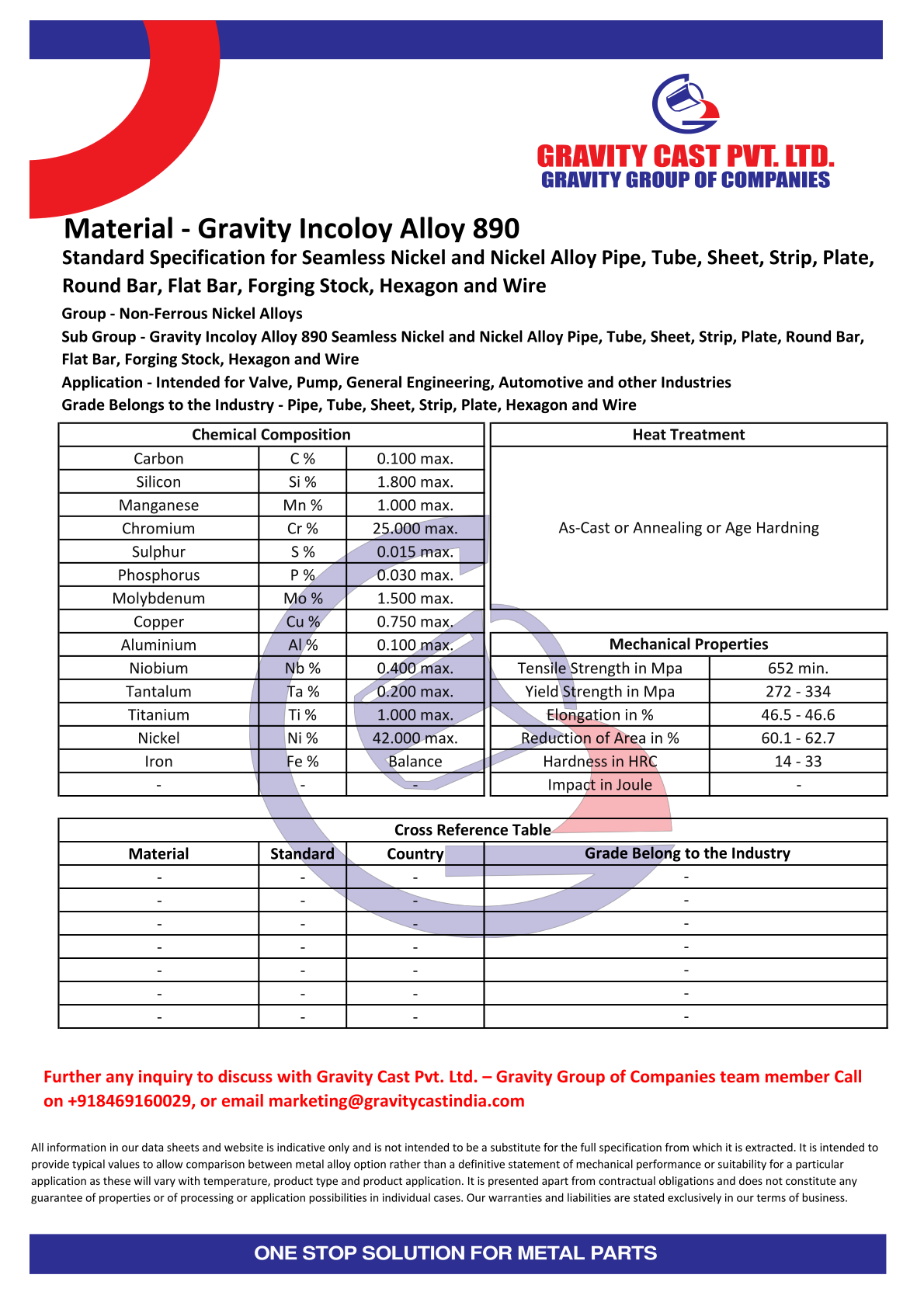 Gravity Incoloy Alloy 890.pdf